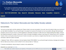 Tablet Screenshot of co-gassafety.co.uk